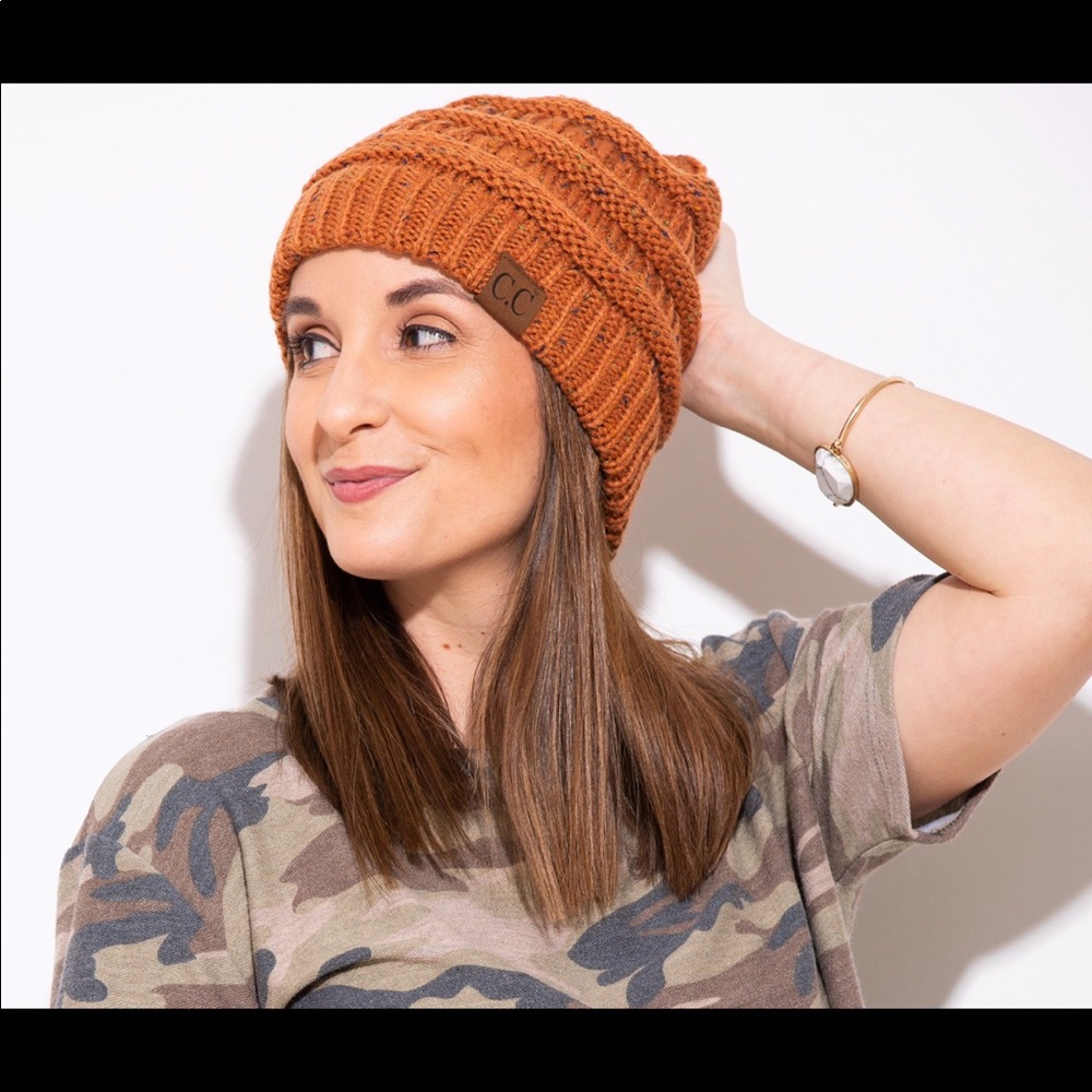 Cc Beanie Burnt Orange
